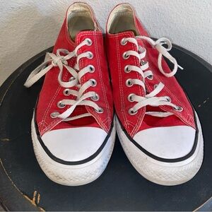 Red Low Top Converse